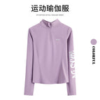 Purple long sleeves / S