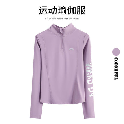 Running Sportswear for Women 2025 New Quick-Drying Slimming Look Yoga Clothing Outdoor Professional Badminton Training Fitness Clothing