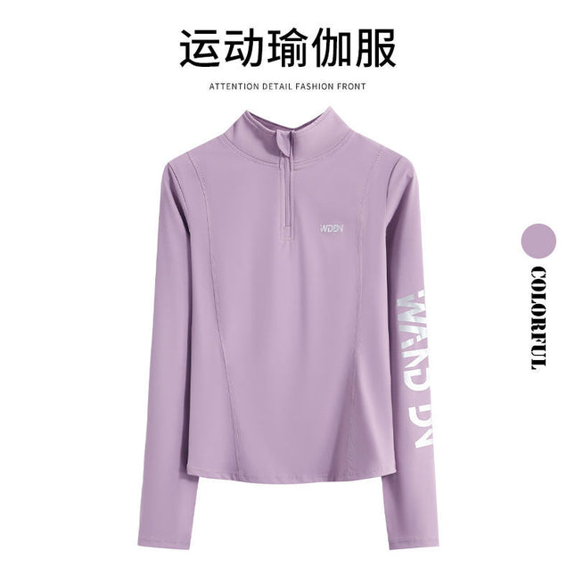 Running Sportswear for Women 2025 New Quick-Drying Slimming Look Yoga Clothing Outdoor Professional Badminton Training Fitness Clothing