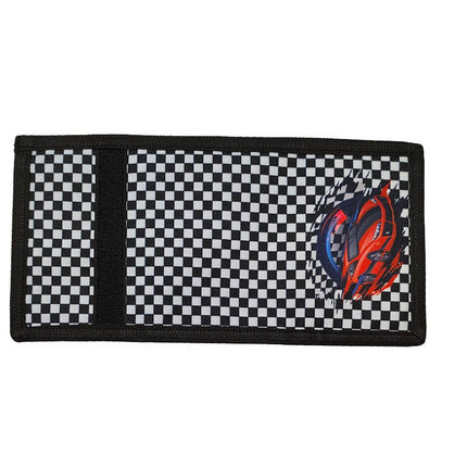 Printed Folding Children's Wallet Boys 2024 Student Cartoon Coin Purse Anime Zipper Girls Wallet Storage