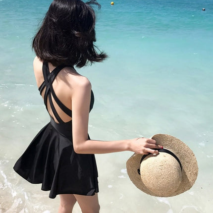 Swimwear Women's Cross-border New Hot Style Slim Fat Girls Internet Celebrated High-end plus size Conservative Hot Spring Swimwear