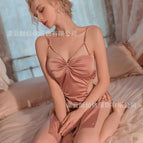 Bean paste (nightgown + t pants) / One size fits all