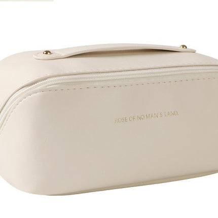 High-End New Style Bag for Women, Large Capacity Pillow-Shaped Cosmetic Bag, Travel Portable, High-Value, Partitioned Storage Bag