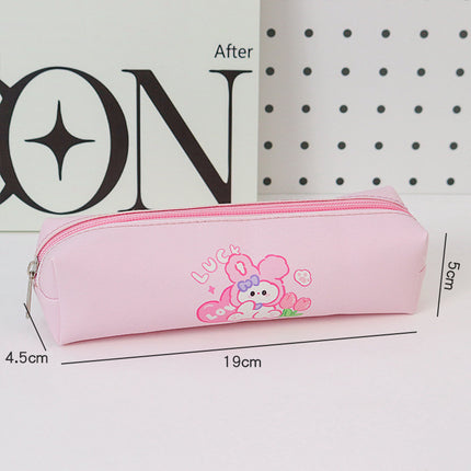 Cartoon panda pencil case cute student stationery bag children stationery box pencil bag simple stationery storage bag wholesale
