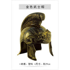 Golden samurai helmet (each helmet weighs over 200 grams) / No specifications