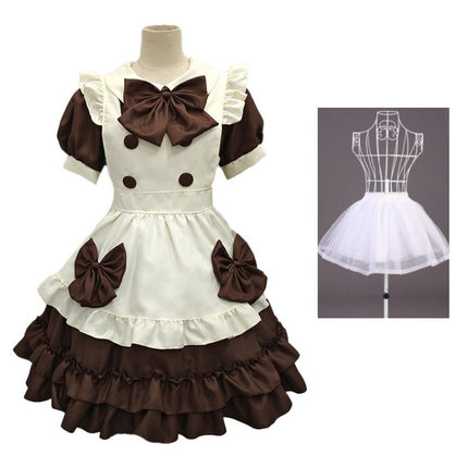 Exported to Japan Lolita Dress Lolita Lolita Dress Maid Uniform Soft Girl Cafe Maid Uniform