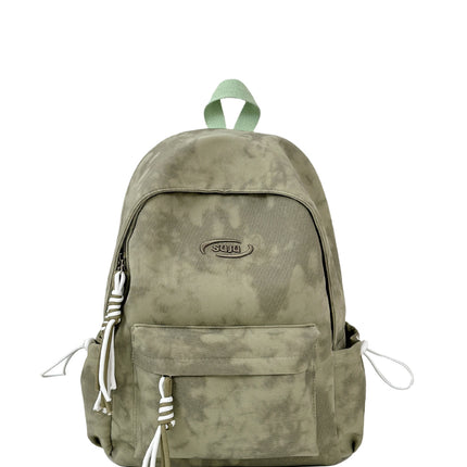 New Retro Backpack Men's Mountaineering Bag Backpack Junior High School Student Travel Bag Personalized High School Student College Student Bag Female