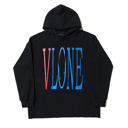 Lone Sweatshirt Wang Yibo with Hiroshi Fujiwara Limited Fashion Brand Big V Valentine's Day Couple Loose Long Sleeve Hoodie
