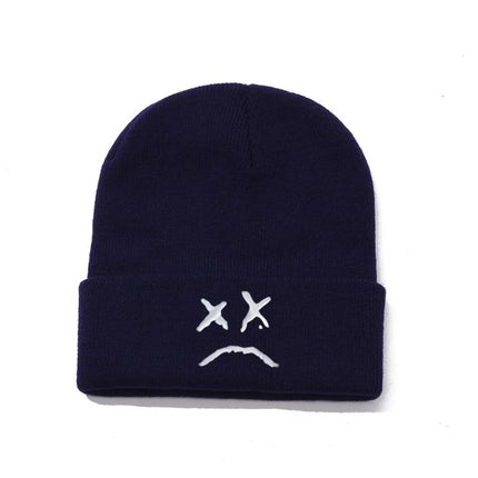 Europe and the United States Lil Peep peripheral hat wool knit hat cold warm hat wholesale