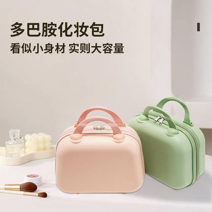 New Manufacturer Direct Sales 12inch Large Capacity Cosmetic Case Travel Handbag Portable Travel Luggage Ready in Stock