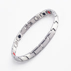 Silver 0.7cm wide slim band