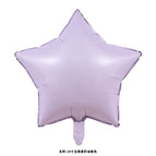 18inch cream purple pentagram