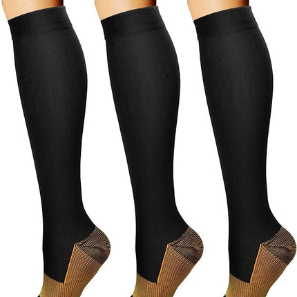 3 pairs of series cross-border sports compression socks stockings calf socks compression socks jump rope elastic socks riding socks
