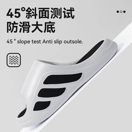 Sports slippers women's summer thick-soled soft-soled home wear non-slip deodorant lovers men's slippers wholesale