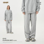 melange gray-Pants / S
