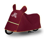 Large size [with ears + suitable for models within 2.1m years] / Maroon red