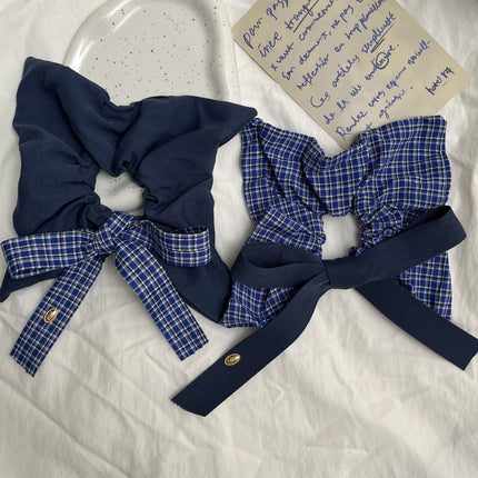 Pastoral Girl Square Scarf Hair Tie for Women, High-End Fairy-Like Square Headband Hair Rope 2025 New Hair Accessory