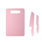 Small plate double knife pink