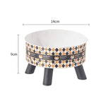 Printed Brown Cat Goblet Bowl / opp sealed bag
