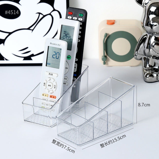 Desktop Remote Control Storage Box Plastic Sundry Basket Office Cosmetics Storage Box Multi-Functional Storage Box