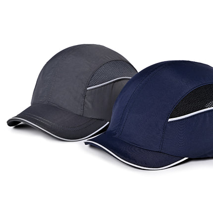 Ce Certified Lightweight Safety Helmet Cross-Border Anti-Collision Hat Protective Workshop Hat Breathable Quick-Drying Anti-Collision Baseball Cap