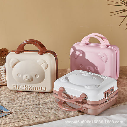 Lightweight Bridal Luggage 14inch Cosmetic Case Travel Souvenir Wholesale Zipper Suitcase Portable Travel Bag