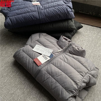 German Foreign trade original order plus cotton ultra light cotton plus size men's spring light plus cotton fashion men's