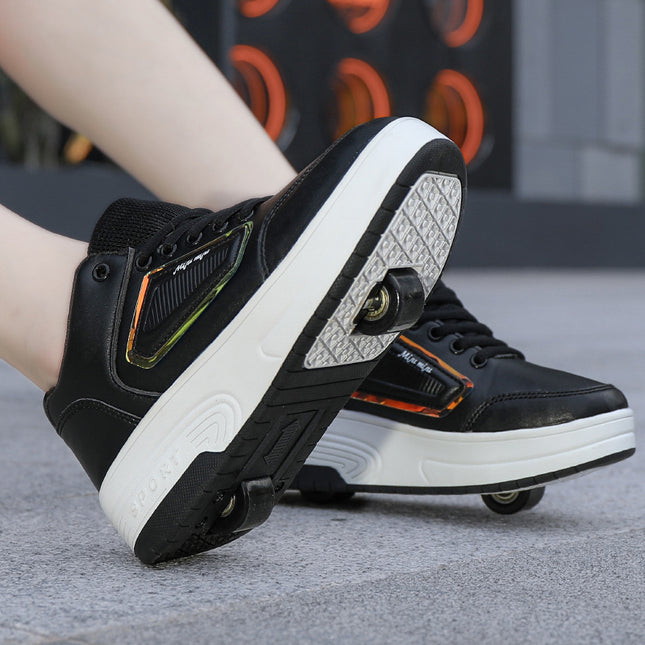 heelloo shoes roller skates shoes youth multifunctional adult flying roller shoes wholesale
