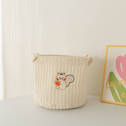 Ins Storage Basket Baby Diaper Clothes Toy Fixing Bag Bedding Storage Multi-use Storage Bag