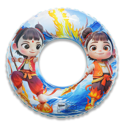 2026 New Model Children's Swimming Ring, Inflatable Thickened Swim Ring for Babies and Kids, Boys and Girls Water Park Underarm Float Ring