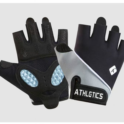 Sports Gloves for Women, Yoga, Fitness, Non-Slip, Shock-Absorbing, Half-Finger, Anti-Callus, Cycling Fitness Gloves, Women's Anti-Callus Gloves