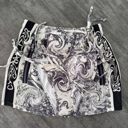 Factory Spot Wholesale Bikini European and American Sexy Separates New Swimsuit Women's Lace-Up Three-Piece Swimsuit