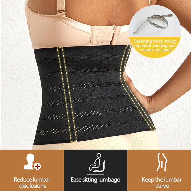 Abdominal Belt for Women, Sports Waist Protection, Abdominal Shaping Belt, Postpartum Shaping Garment, Waist Reduction, Belly Reduction, Large Size Body Shaping Girdle