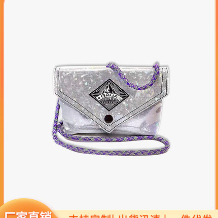 Thailand GAGA bag MINI BAG messenger bag small bag women's chic high-end versatile laser small square bag wholesale