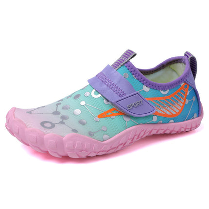 Cross-Border Unisex Children's Water Shoes for Indoor Activities Like Jump Rope and Aerobics, Dual-Use for Water and Land, Barefoot Swimming and Water Play Shoes, Beach Shoes