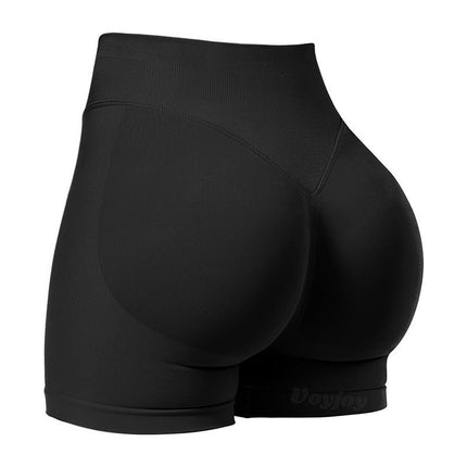 Cross-Border European and American Hot-Selling Yoga Three-Point Pants, Tight-Fitting Outer Wear, High-Waisted Buttocks for Women, Wholesale Price, Ready-Made Models