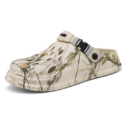 Cross-border plus size Beach Shoes Men's Summer Light Hole Shoes Outdoor Dual-use Fashion Sandals