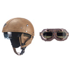 S code / K328 light brown helmet + 01 gray piece