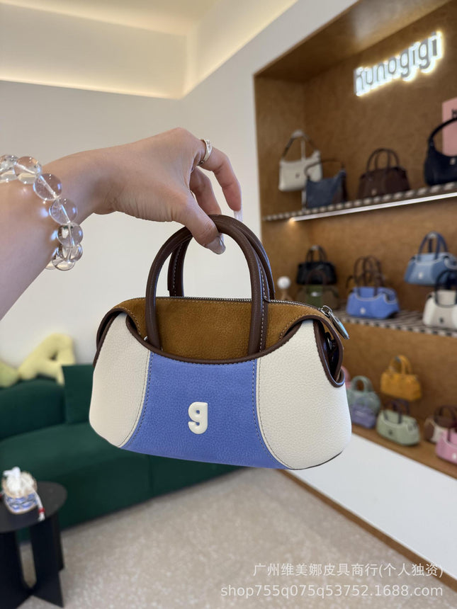 Kunogigi Gu Liangjiji New Baseball Boston Bag Mini Original Design Handbag Women's Crossbody Bag