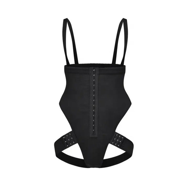 European and American Thin Tummy Control Shapewear Bodysuit Women's High-Waisted Hip-Lifting Shapewear Pants Waist Trainer Body Shaper Pants