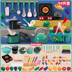 Green kitchen 94 piece set