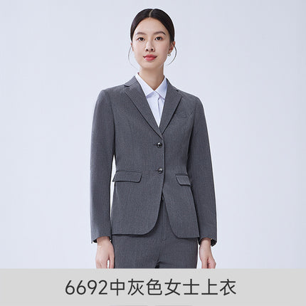 Autumn and Winter New Elastic Suit Suits for Men and Women, Business Formal Wear, Professional Wear, Work Clothes, Work Clothes Wholesale