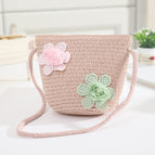 Pink and green lace with more than 2 flowers in pink