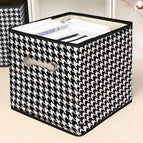 (hemp rope style) houndstooth black without cover / Large size (28*28*28cm)