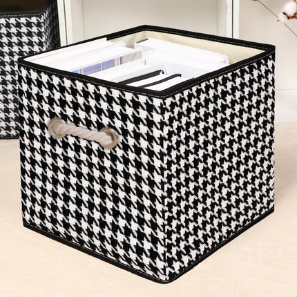 Amazon Coverless Storage Box Fabric Storage Box Foldable Large Clothes Organiser Toy Storage Box Cross Border