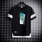 Landscape short sleeve black / S