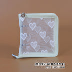Lace heart a 8m yellow binder