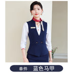 Single blue vest / S