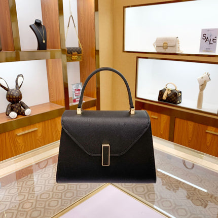 Wedding Bag Red Handbag Vintage Crossbody Bag Large Capacity Simple Design Shoulder Bag Kelly Bag Leather Bag Women