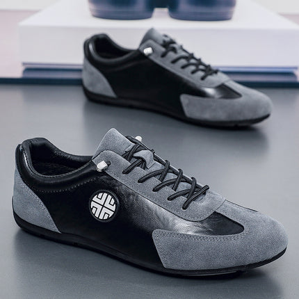 Men's Shoes Summer New Fashionable All-match Casual Shoes Soft Sole Slip-on Lazy Shoes Beans Shoes Trendy Shoes Forrest Gump Shoes for Men